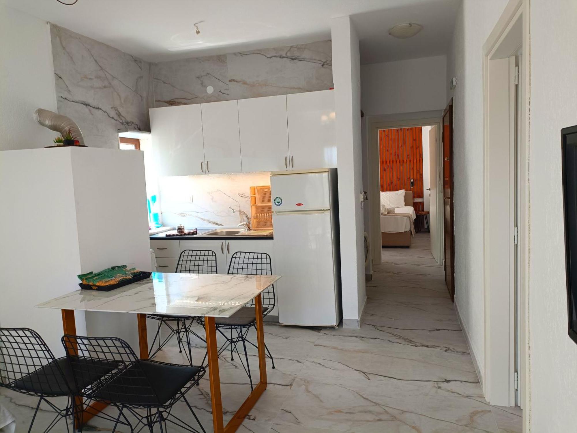 Salonikiou Beach Apartments & Villas 圣尼古拉奥斯 外观 照片