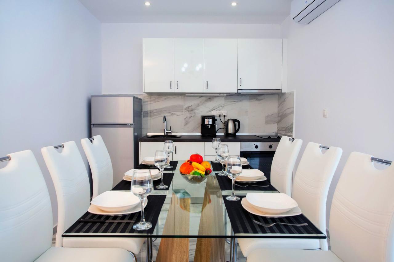 Salonikiou Beach Apartments & Villas 圣尼古拉奥斯 外观 照片